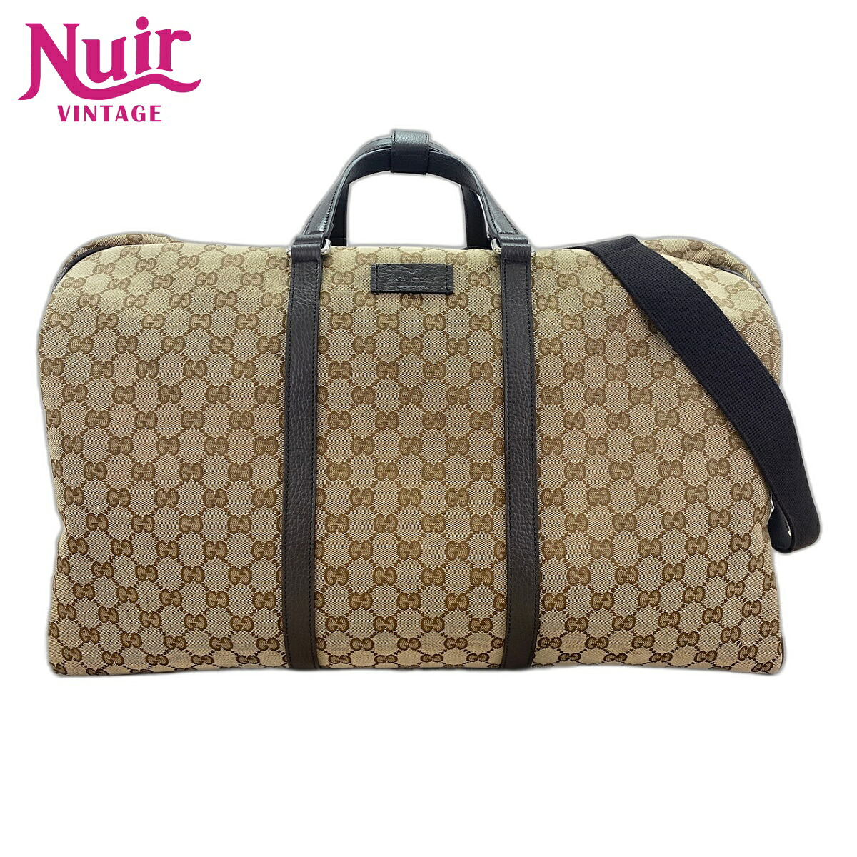 【ポイント最大47.5倍 全商品10%OFF! 7/26 01:59まで】グッチGUCCIGGキャンバス 2WAYハンドバッグブラウンWS31857【中古】｜NUIR VINTAGE 店