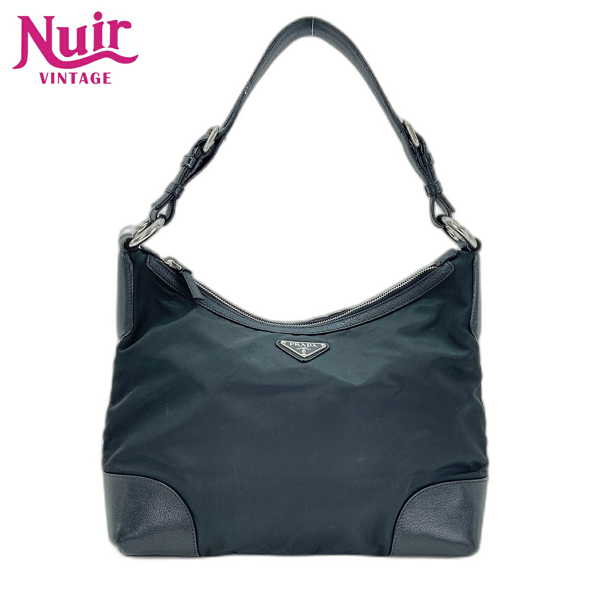 プラダ PRADA ショルダーバッグ ブラック WS30762 【中古】｜NUIR VINTAGE 店 52,800円