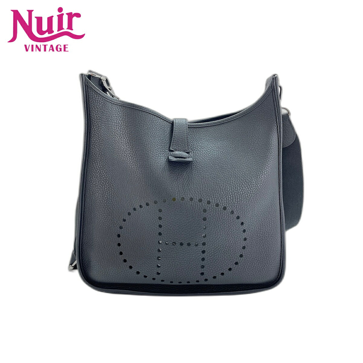 エルメス HERMES エブリン3 ショルダーバッグ トリヨンクレマンス ブラック WS33139 【中古】｜NUIR VINTAGE 店
