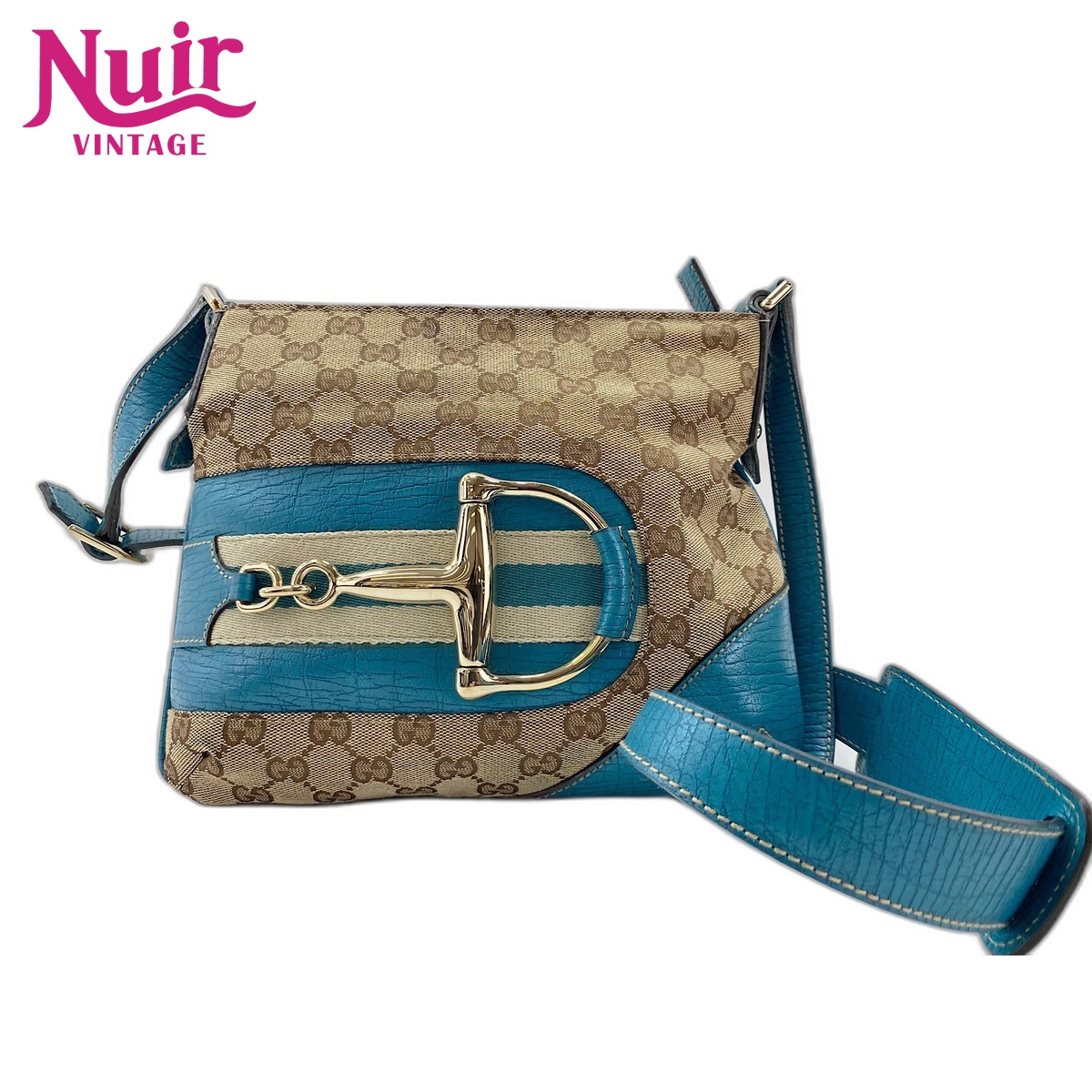 【ポイント最大47.5倍 全商品10%OFF! 7/26 01:59まで】グッチGUCCIホースビットショルダーバッグブラウンWS33163【中古】|NUIR VINTAGE 店