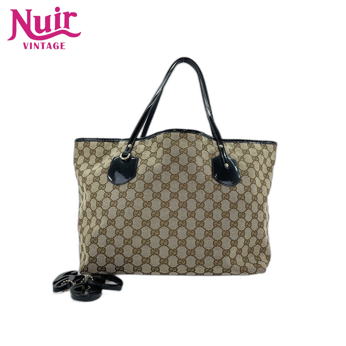 グッチ GUCCI トートバッグ ブラウン WS33257 【中古】｜NUIR VINTAGE 店