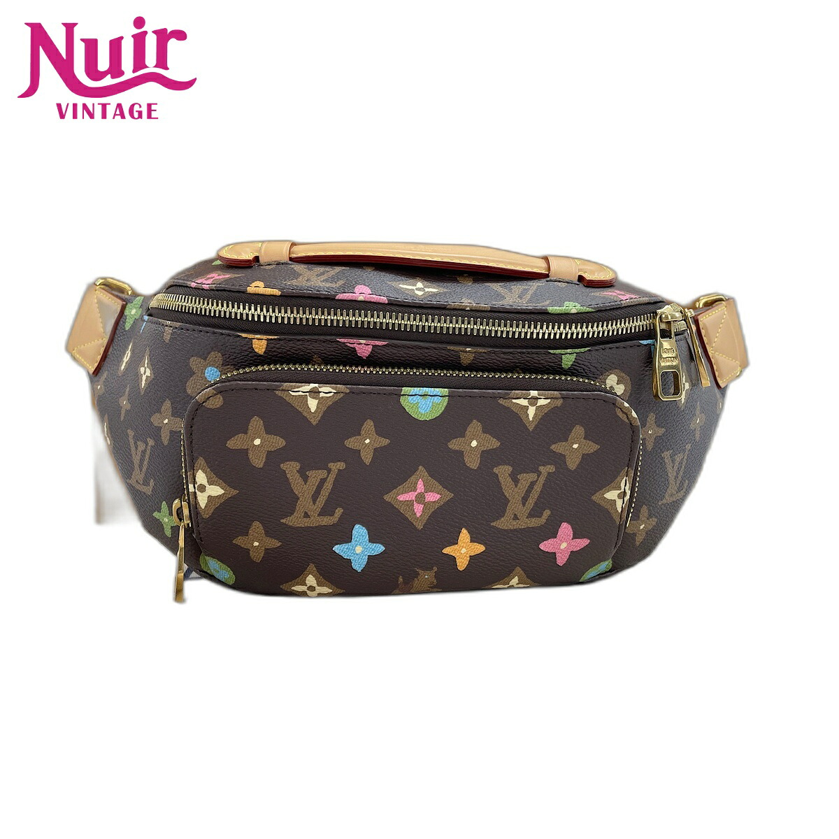 ルイ・ヴィトン LOUIS VUITTON ラッシュ・バムバッグ ウエストバッグ ブラウン WS33389 【中古】｜NUIR VINTAGE 店