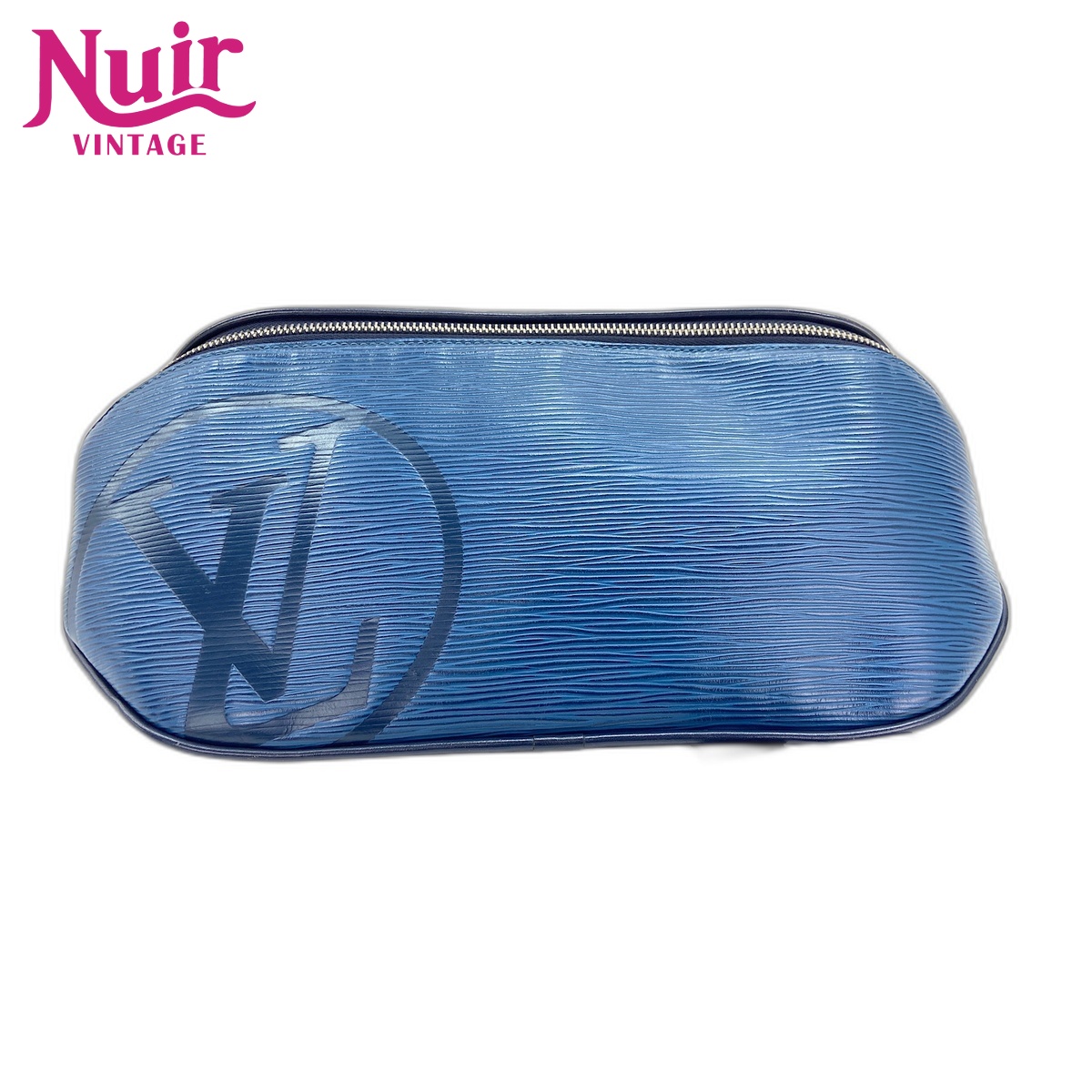 【ポイント最大47.5倍 全商品10%OFF! 7/26 01:59まで】ルイ・ヴィトンLOUIS VUITTONバムバッグウエストバッグブルーWS33406【中古】|NUIR VINTAGE 店