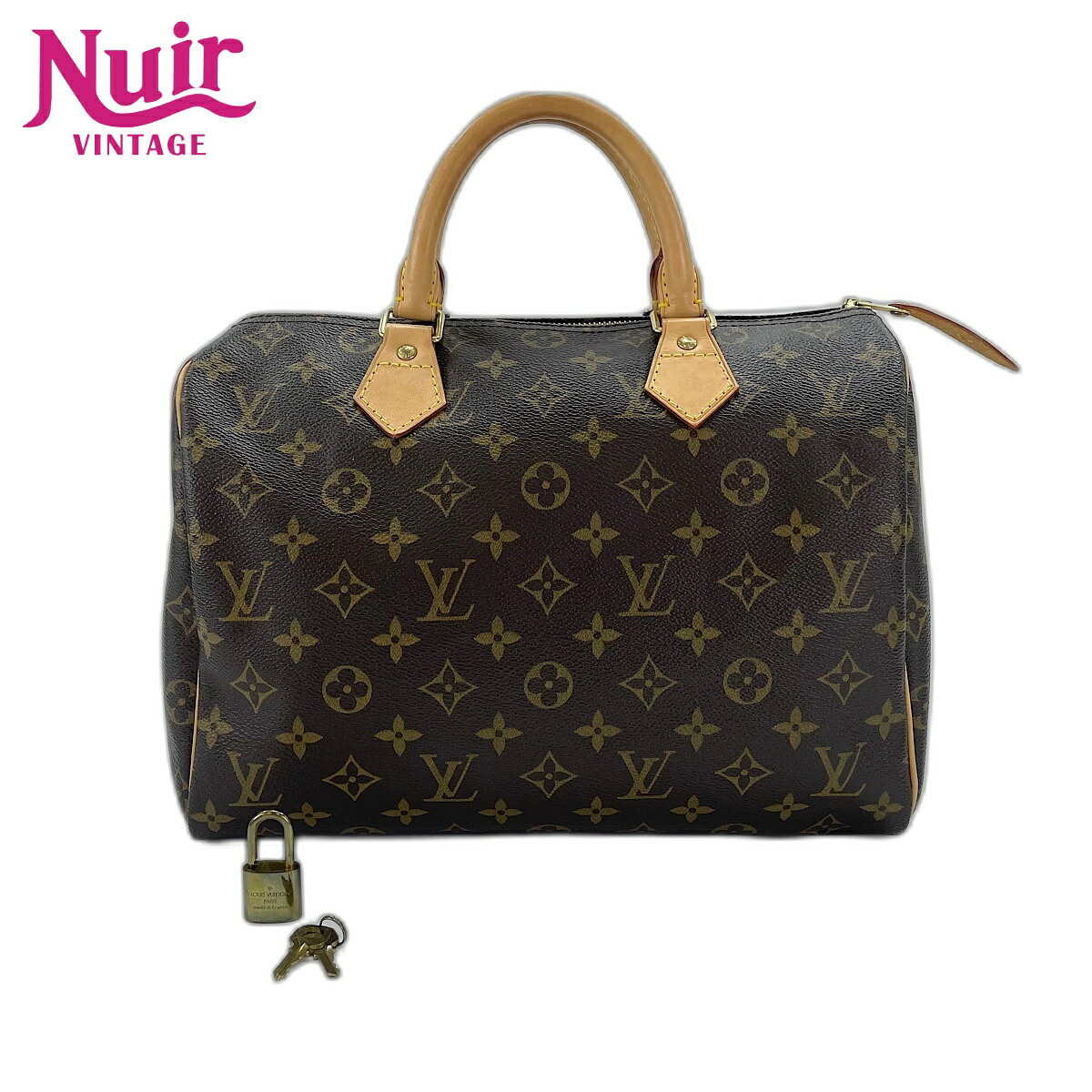 ルイ・ヴィトン LOUIS VUITTON スピーディ 30 ボストンバッグ ブラウン WS32813 【中古】｜NUIR VINTAGE 店