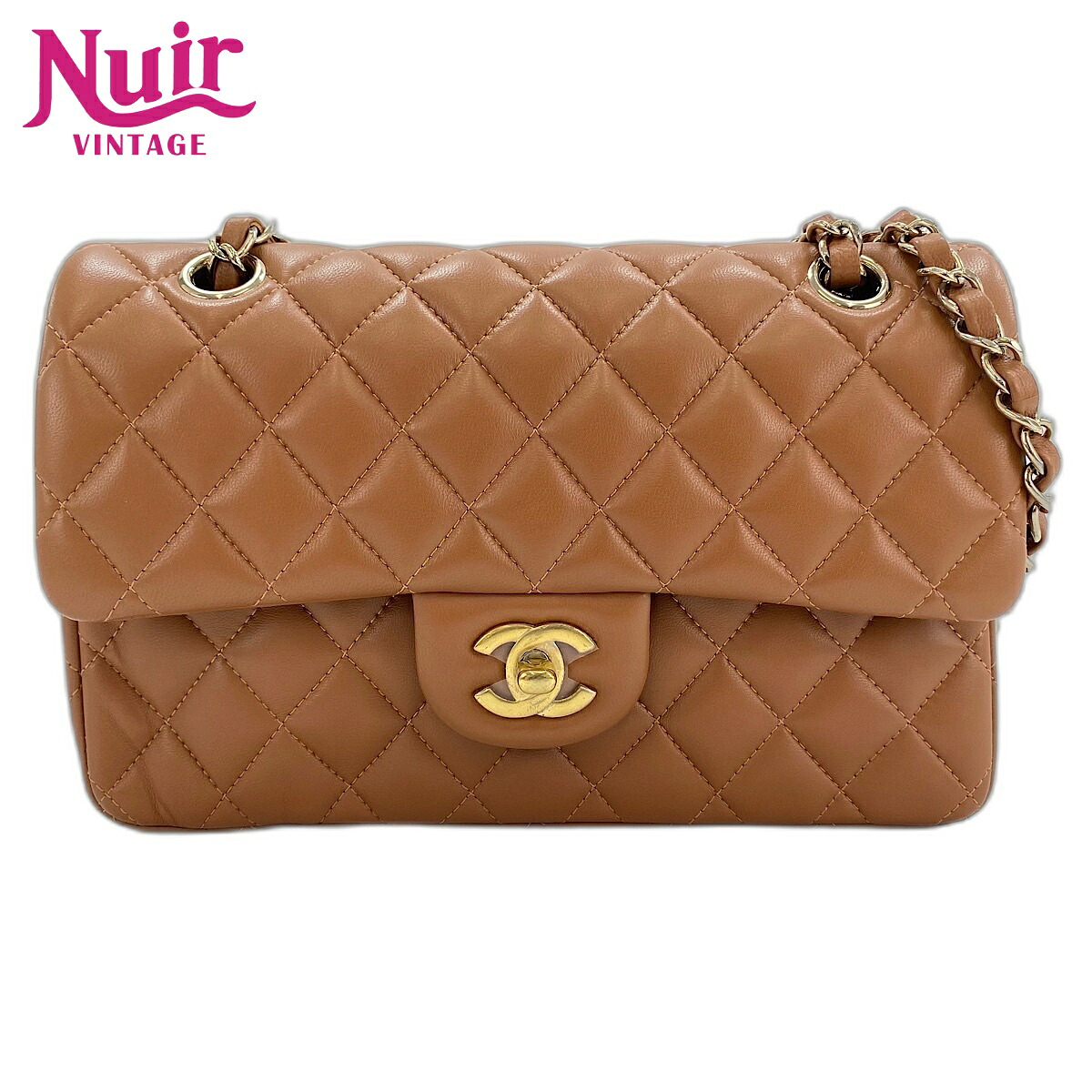 【ポイント最大47.5倍 全商品10%OFF! 7/26 01:59まで】シャネルCHANELマトラッセ 23ショルダーバッグラムスキンブラウンWS32642【中古】|NUIR VINTAGE 店