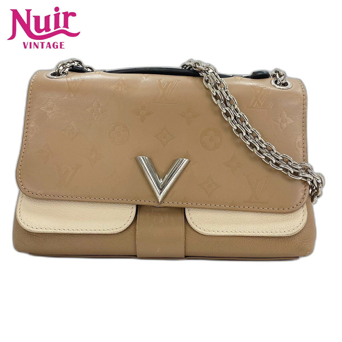 ルイ・ヴィトン LOUIS VUITTON ヴェリー･チェーンバッグ ショルダーバッグ ベージュ WS32344 【中古】｜NUIR VINTAGE 店 103,400円