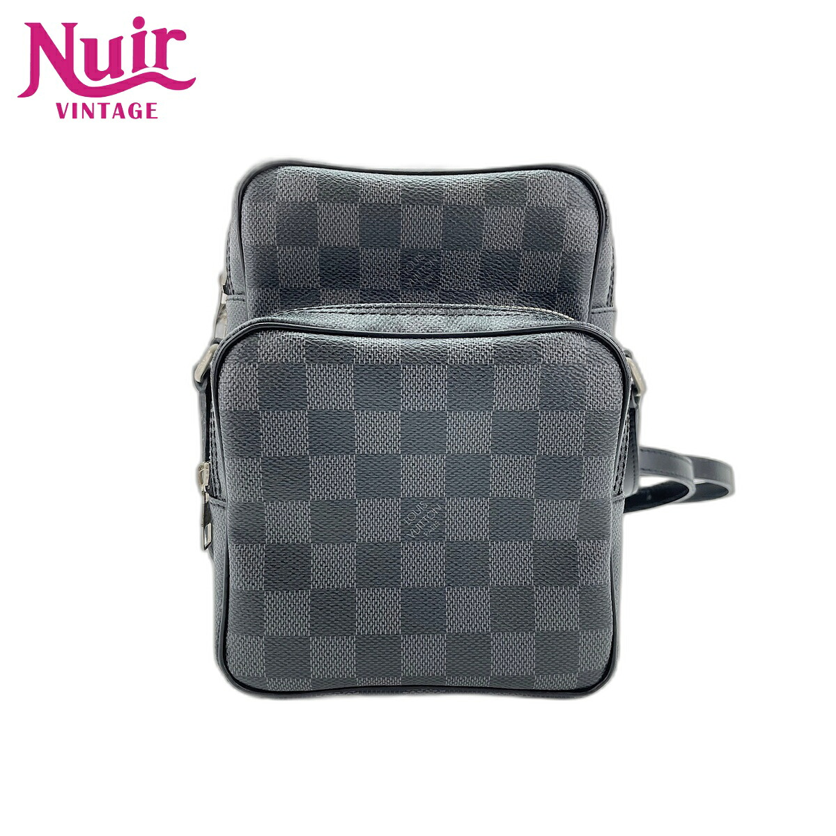 ルイ・ヴィトン LOUIS VUITTON レム ショルダーバッグ ブラック WS33413 【中古】|NUIR VINTAGE 店