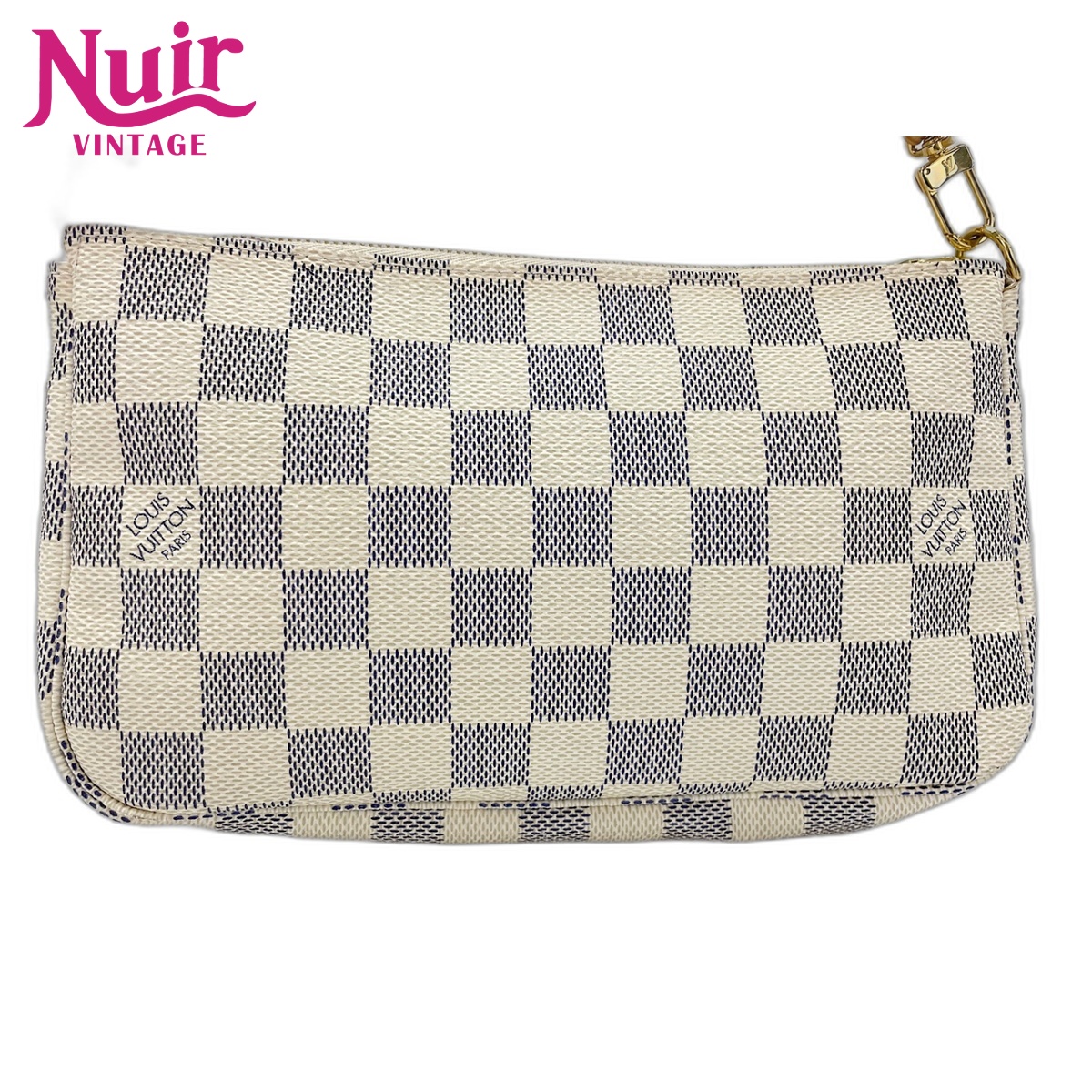 【ポイント最大47.5倍 全商品10%OFF! 7/26 01:59まで】ルイ・ヴィトンLOUIS VUITTONポシェット・アクセソワールハンドバッグホワイトWS33053【中古】|NUIR VINTAGE 店