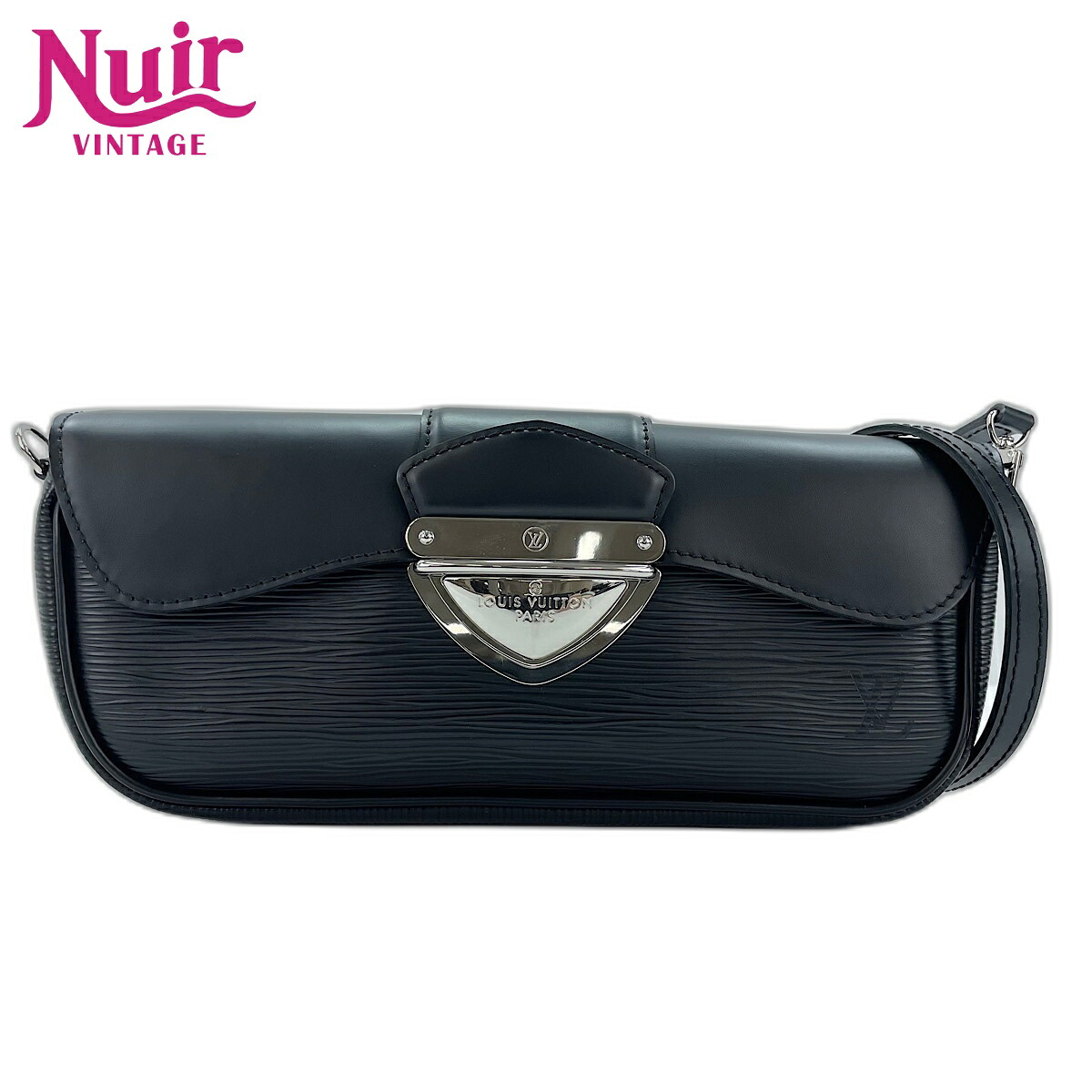 ルイ・ヴィトン LOUIS VUITTON ポシェット・モンテーニュ ショルダーバッグ ブラック WS33687 【中古】｜NUIR VINTAGE 店