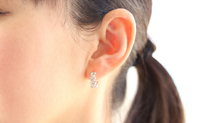芸能人愛用 ハワイアンジュエリー ブランド ハワジュ Hawaiian Jewelry Puaally プアアリ ピアス フープ シルバー ハイビスカス 花 意味 1oficioverde Com Br
