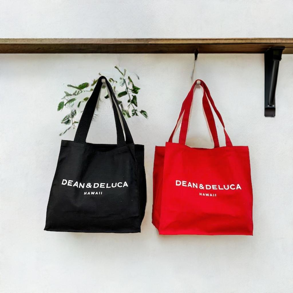 DEAN & DELUCA Hawaii トートバッグ L 正規品 DEAN&DELUCA HAWAII】正規品 ハワイ限定 レザーハンドル トート