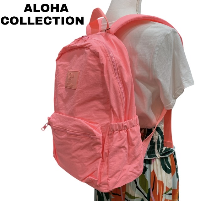ハワイ♥️アロハコレクションリュック新品♥️バックパックピンク ハワイ♥️アロハコレクションリュック新品♥️バックパックピンク