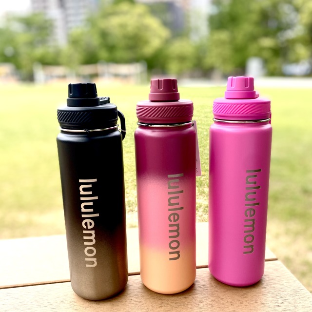 楽天市場】【送料無料】【lululemon】ルルレモン 水筒 大容量 スポーツボトル 710ml ピンク 白 pink white 蓋つき水筒 ハワイ  HAWAII ギフト プレゼント ｍ : Pua Hawaii