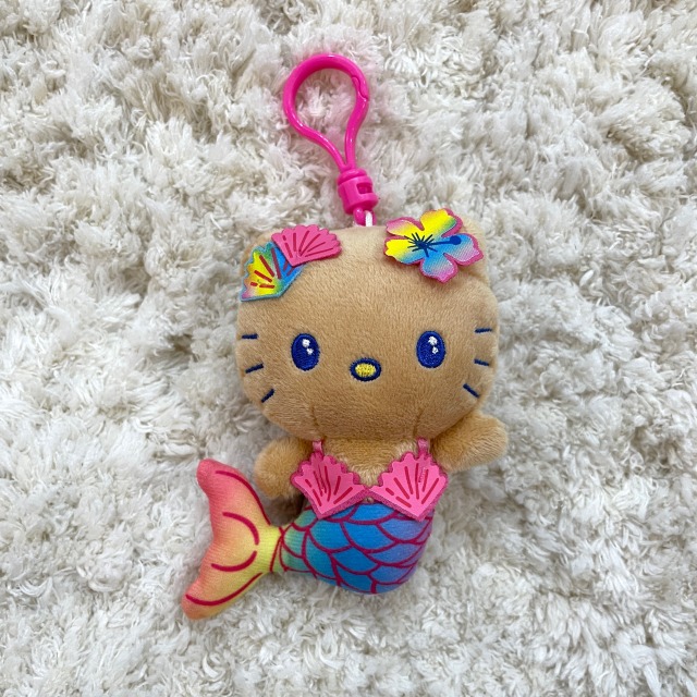 楽天市場】50周年記念 ハローキティレア 新品 日焼けキティ ぬいぐるみ