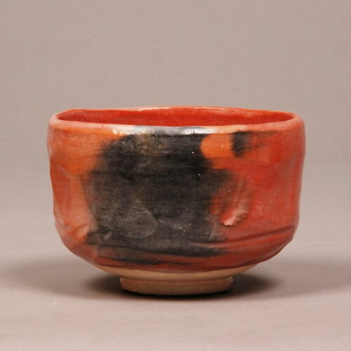楽天市場】茶道具 楽茶碗 松楽窯作 赤楽茶碗 : 茶道具・抹茶・八女茶の