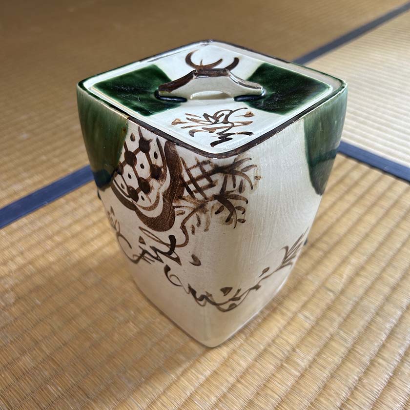 水指 志野（大）和陶  茶道具 新品 セール価格】志野焼 鼠志野 水指 一陶窯 茶道具｜Reizm(リズム)