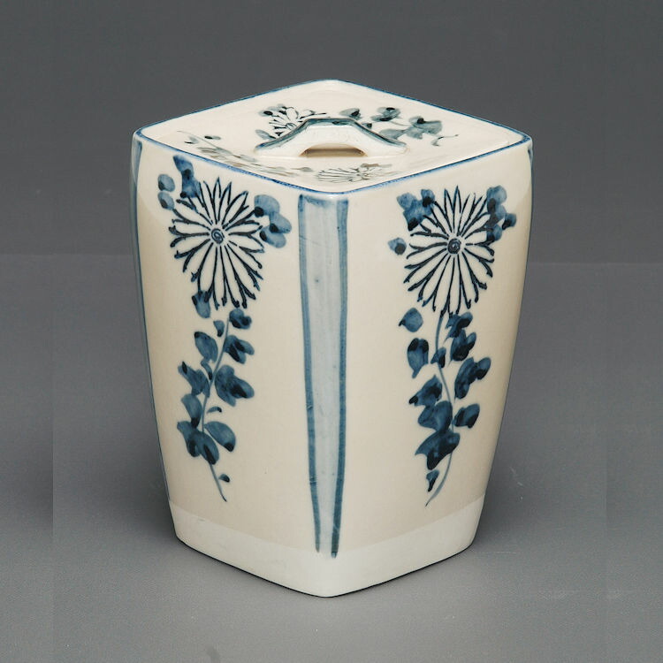 楽天市場】水指 織部 角 五陶作 茶道 茶道具 ホビー : ププ