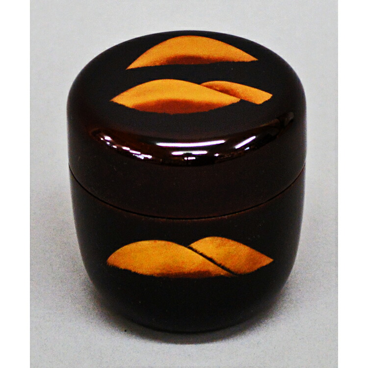 楽天市場】中谷博峰 中棗「桜蒔絵」木箱入 【山中漆器/茶道具/棗