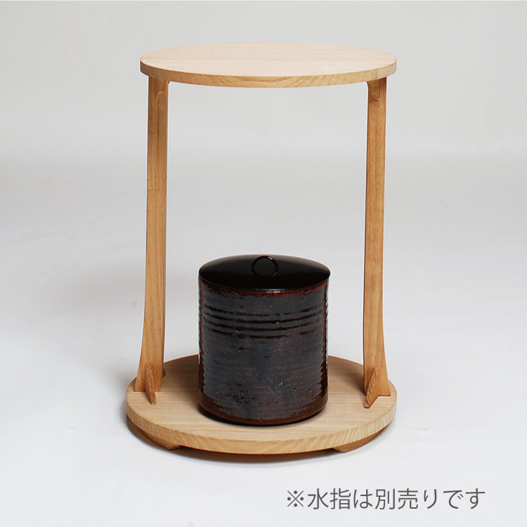 楽天市場】【茶道具】【棚物】利休好み桐丸卓（ボール箱）【送料