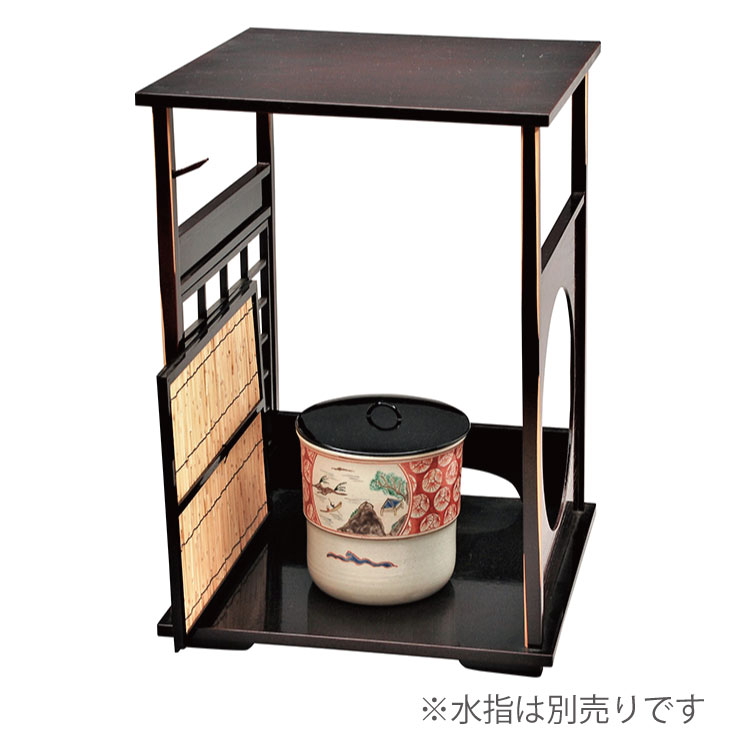 楽天市場】好文棚 惺斎好写 戸塚富悦作 茶道具 表千家 棚 溜塗 梅