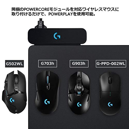 Logicool G ゲーミングマウスパット Powerplay 無線充電対応 G502wl G Ppd 002wlr G903h G703h ハード クロス 2種類のマウスパ Drdanacarson Org