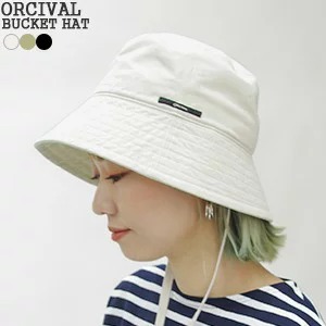 【ポイント20倍】オーシバル/オーチバル/ORCIVALバケットハット つば広 帽子 コットンリネン ストラップ付き UVカット 紫外線対策 アウトドア BUCKET HAT OR-H0082 レディース メンズ【コンビニ受取可能】[s0704]【a*】[pp]