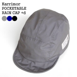 【楽天市場】カリマー/Karrimor ポケッタブルレインキャップ+d 帽子 防水 パッカブル 折り畳み POCKETABLE RAIN