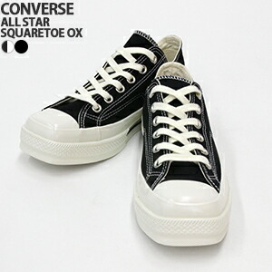 【ポイント20倍】コンバース/CONVERSE オールスタースクエアトウOX スニーカー キャンバス ローカット ヴィンテージ 定番 ALL STAR SQUARETOE OX レディース【コンビニ受取可能】[10c]【a*】