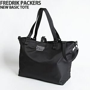 フレドリックパッカーズ/FREDRIK PACKERS ニューベーシックトート トートバッグ ショルダーバッグ サテンナイロン 大容量 NEW BASIC TOTE レディース メンズ【コンビニ受取可能】【a*】|public