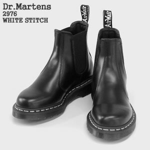 ドクターマーチン/Dr.Martens2976ホワイトステッチスムースレザーチェルシーブーツサイドゴアブーツ2976WHITESTITCH2976WS26257001レディース【コンビニ受取可能】