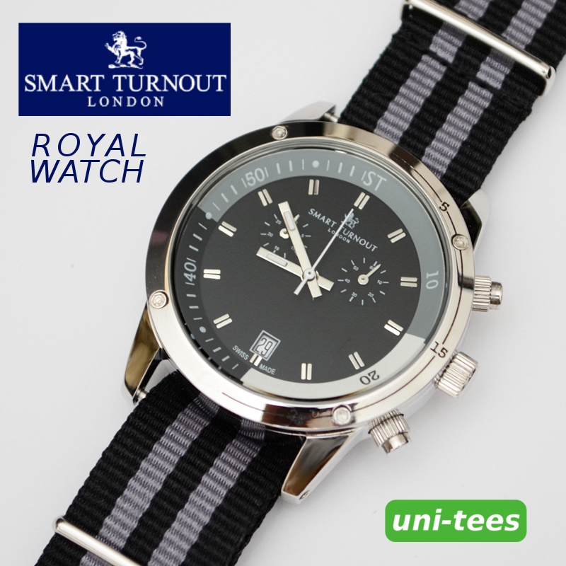 【楽天市場】クロノグラフ SMART TURNOUT ROYAL WATCH スマートターンアウト クロノグラフ腕時計：フットボールTシャツ屋