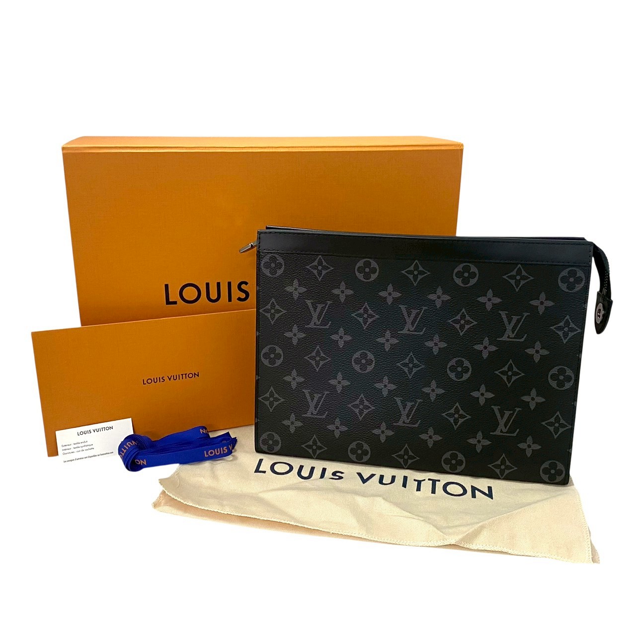 【中古】LOUIS VUITTON ルイ ヴィトン ポシェット ヴォワヤージュ MM モノグラム 星食 M61692 二番目御徒面子 黒いこと 黒