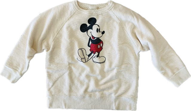 ★SALE大売り出し★50%OFF◆ジーンズ＆ダンガリー 2024aw 22481452 D\u0026D DENIM\u0026DUNGAREE◆ビンテージウラケ MICKEY 紋章 流汗（白いこと）【110 120】【貨物輸送無料】 赤ちゃん服 ちびっ子服 こども服 キッズ