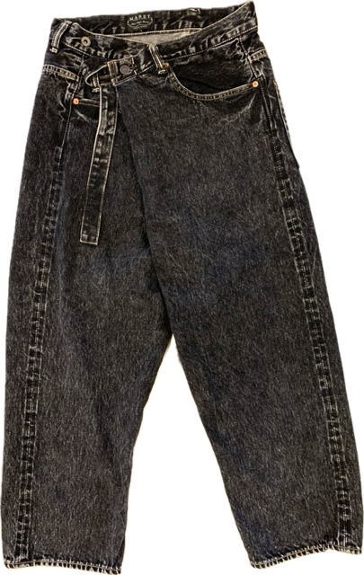 楽天市場】【マレ MARET】デニム アシタック パンツ／ブルー (02