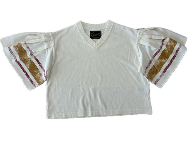 ◆ゴートゥーハリウッドGo to Hollywood GTH 2026ss 32620408◆テンジク フリフリ フットボール TEE【125】【送料無料】 子供服 子ども服 こども服 キッズ 子供サイズ こどもサイズ
