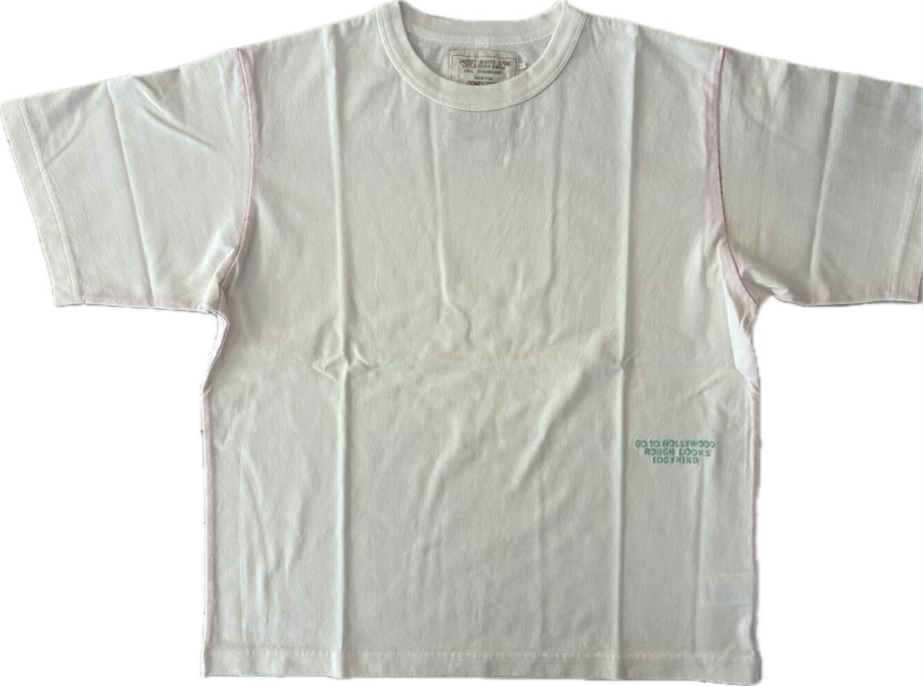 ◆ゴートゥーハリウッドGo to Hollywood GTH 2026ss  32620401◆テンジク GTH TEE （白いこと）【01 02】【貨物輸送無料】 レディース大きさ 成年者大きさ お坊っちゃん大きさ