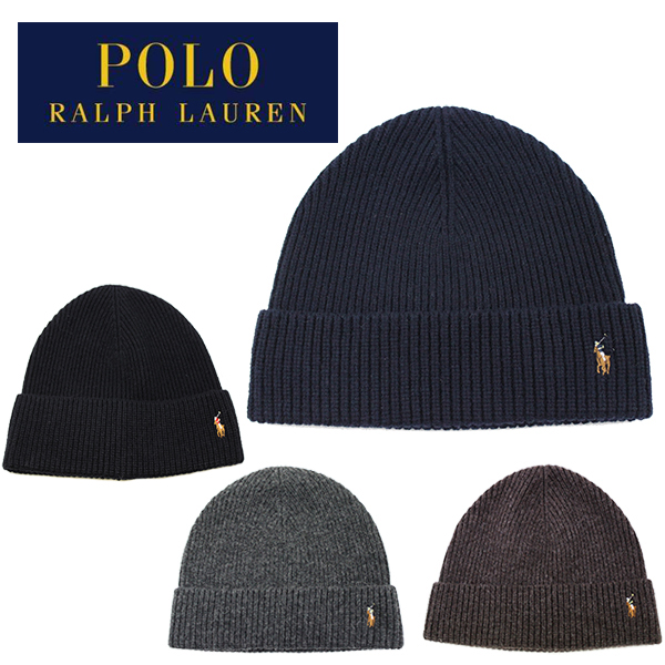 【楽天市場】ポロ ラルフローレン ニット帽 ニットキャップ ビーニー Polo Ralph Lauren SIGNATURE MERINO