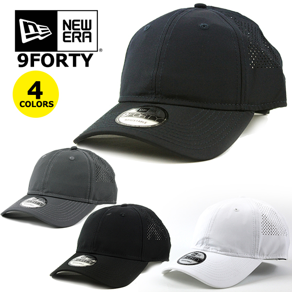 【楽天市場】ニューエラ メッシュ キャップ 無地 9FORTY ダッドハット NEW ERA (ブラック/ネイビー/グレー/ホワイト/メッシュ