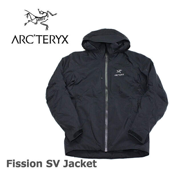 楽天市場 アークテリクス フィション Sv ジャケット メンズ Arc Teryx Fission Sv Insulated Jacket Men S ブラック 中綿ジャケット マウンテンパーカー フード アウター ブルゾン 送料無料 Puff