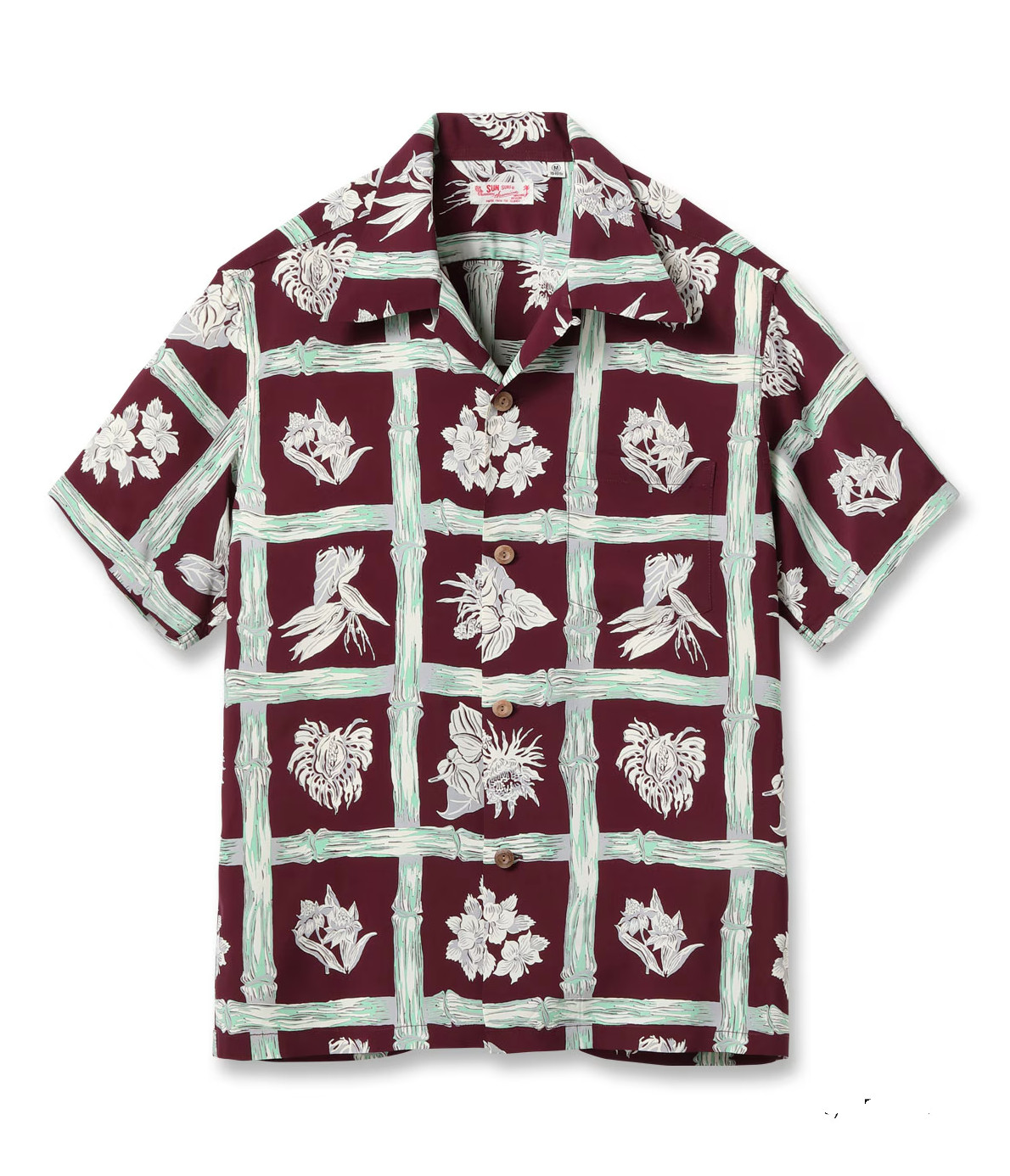 S39419 / RAYON HAWAIIAN SHIRT “ISLAND PLANTS” 12,514円