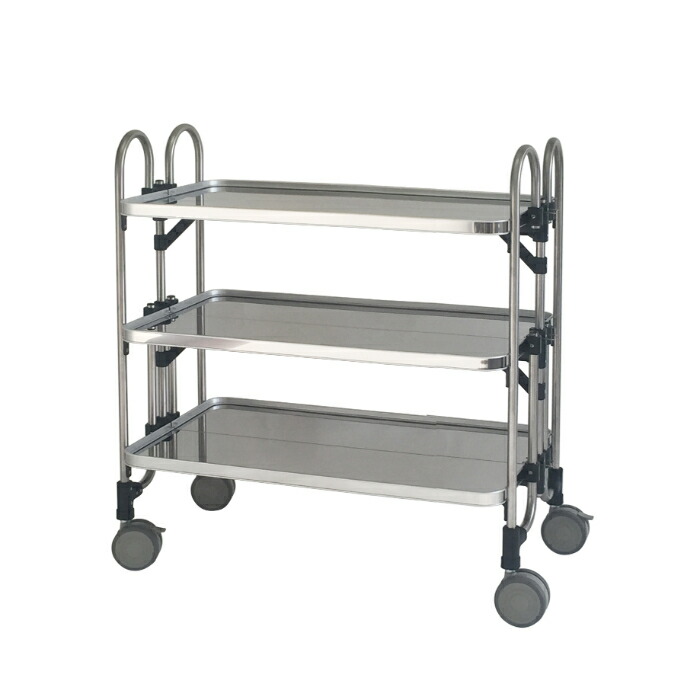 楽天市場】給食 ワゴン 給食 ワゴン 二段 給食 配膳 ワゴン 配膳用