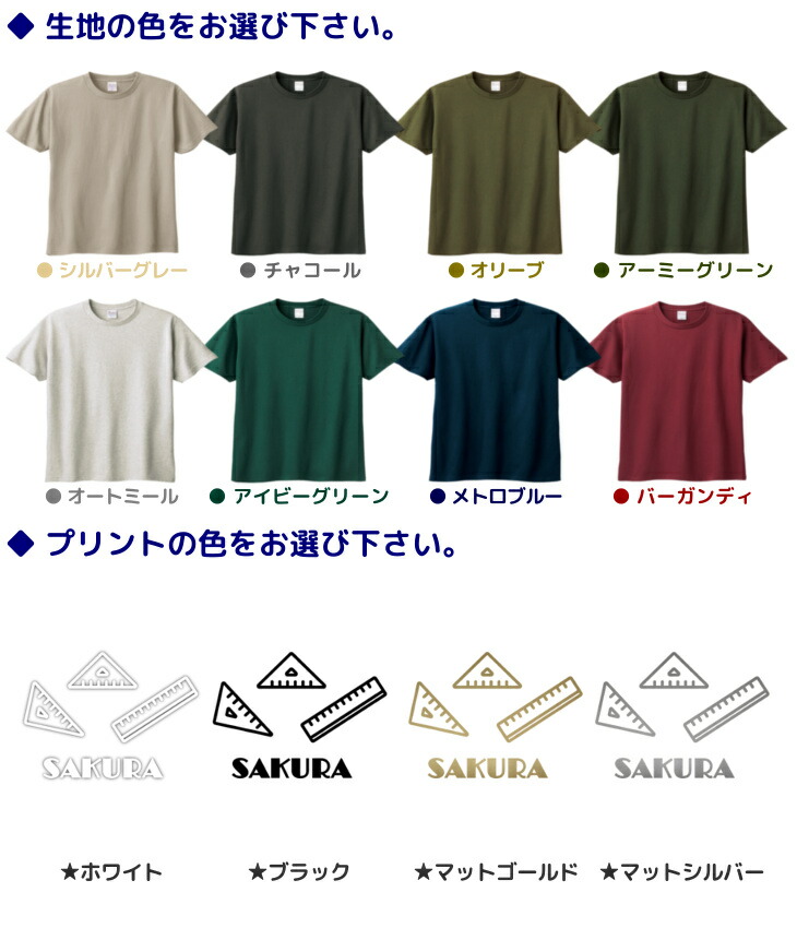 名入れ Tシャツ 女の子 ものさし キッズ 三角定規 おおきいサイズ 定規 セット 親子 メンズ 100 Xl レディース 子供 リンクコーデ