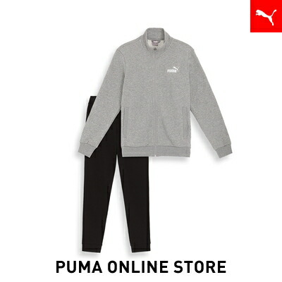 PUMA 「PUMA」 セットアップジャージ - ブラック メンズ
