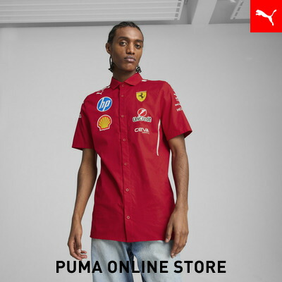 PUMA プーマ メンズ フェラーリ チーム ハーフジップ スウェット