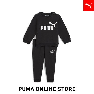 『ポイント20倍 5/18 0:00〜5/19 01:59』【公式】 PUMA プーマ ベビー ミニキャッツ ESS クルー スーツ 上下セット 裏起毛 74-98cm キッズ画像