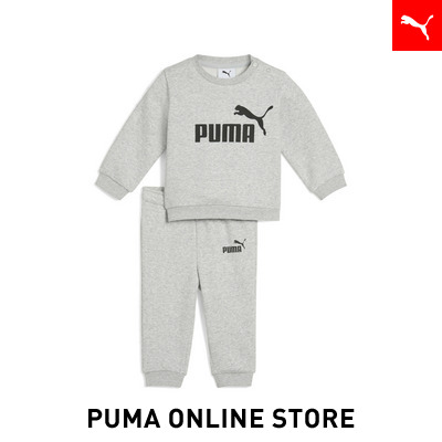 『ポイント20倍 5/18 0:00〜5/19 01:59』【公式】 PUMA プーマ ベビー ミニキャッツ ESS クルー スーツ 上下セット 裏起毛 74-98cm キッズ画像