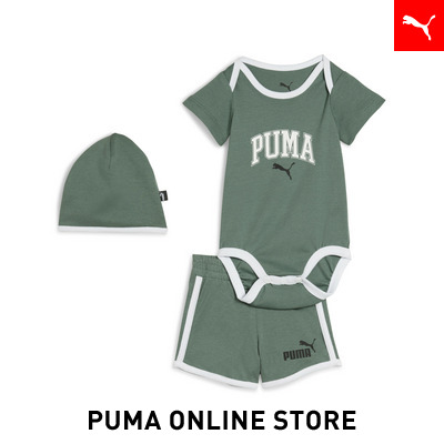 【公式】 PUMA プーマ ベビー ミニキャッツ プーマ クラス ネヴァーウォーン 3 スーツ 上下セット 56-80cm キッズ画像