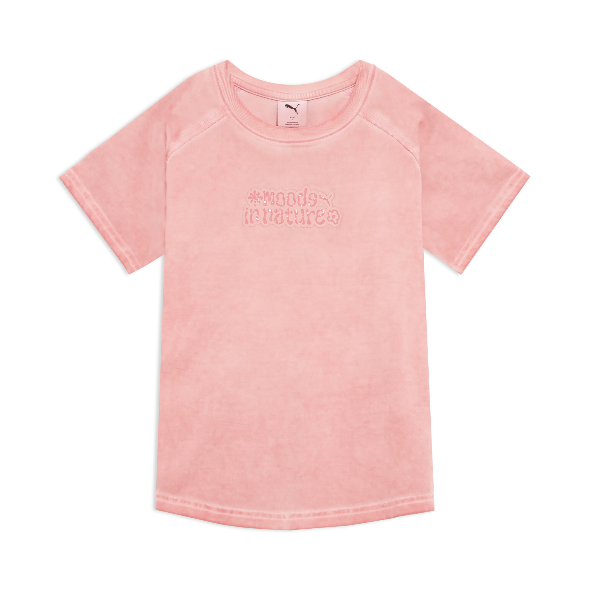『ポイント20倍 4/20 0:00～4/21 01:59』【公式】 PUMA プーマ ウィメンズ ムーズイン ネイチャー ウォッシュド 半袖 Tシャツ MOODS IN NATURE TEE washed W レディース