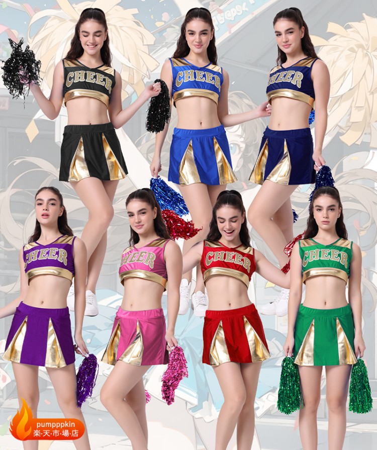 楽天市場】サッカーガール 上下セット レディース チアリーディング