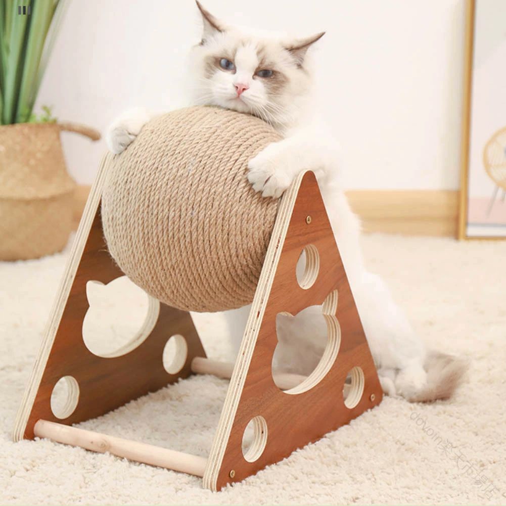 猫 用 爪 とぎ 猫爪とぎ キャットタワー 木製 猫 の スクラッチボード 猫 の 引っかき ボール 猫用品 ペット ストレス 解消 運動不足 家具 を 損傷 する の を 防ぎ